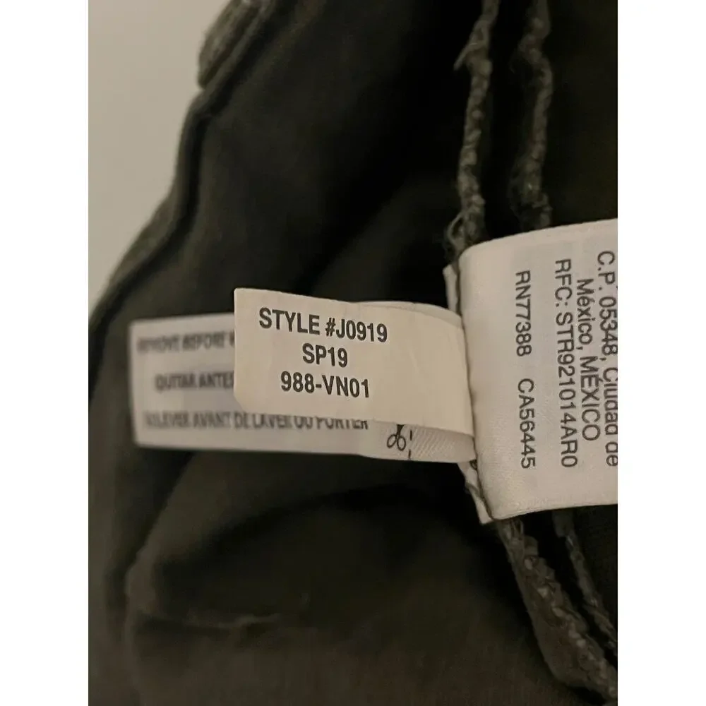 J. Crew Point Sur washed wide-leg crop pant